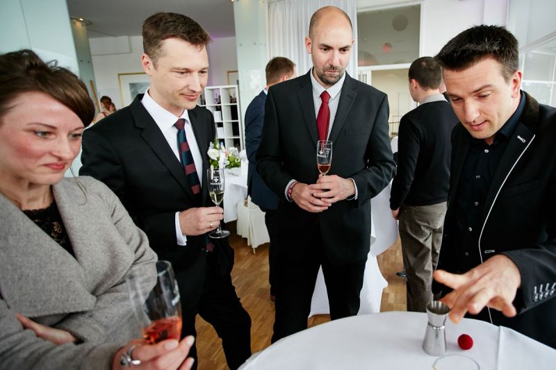 Tischzauberei, Close-up