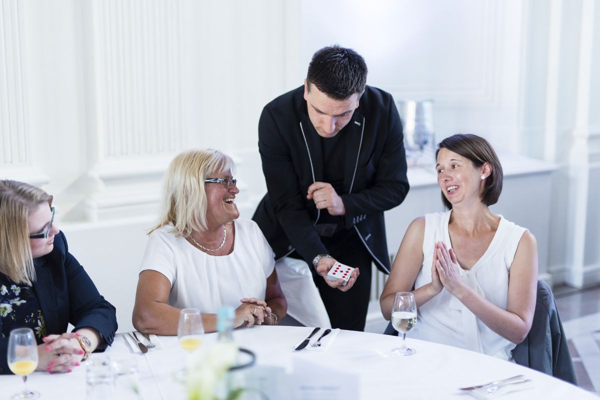 Hochzeit Zauberer Stefan Kretschmann